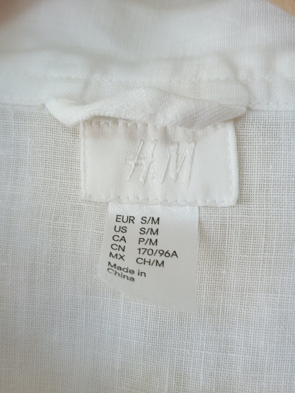 H&M Stone Washed Linen Robe - S/M - Picture 3 of 8